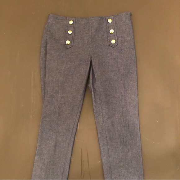 Banana Republic Pants - Banana Republic Sailor Button Sloan Pants